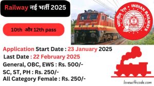 Railway group D vacancy 2025 in hindi